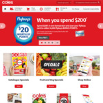 4000 Bonus Flybuys Points Plus Free Delivery on First Order of $100+ @ Coles