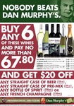 Dan Murphy's Offer – Buy Any 6 of these Wines and Pay no more than $67.80 plus get $20 Off...