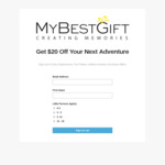 $20 off Your First Purchase @ My Best Gift, Sign up to Newsletter