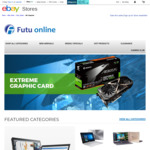 Take 10% off Store-Wide (Applied at Checkout) + Combine with 5% off Coupon @ Futu Online eBay