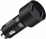 GOOLOO QC 36W 3.0 Dual USB Car Charger $13.49 (Was AU $17.99) + Delivery (Free with Prime/ $49 Spend) @ GOOLOO Amazon AU