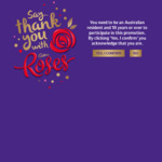 Win a Share of 5,000 Boxes of Cadbury Roses Worth $32 from Mondelez