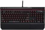 HyperX Alloy Elite Mechanical Gaming Keyboard, Cherry MX Red/Brown $91.69 + Delivery (Free with Prime) @ Amazon US via Amazon AU
