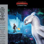 Win 1 of 25 Double Passes to The Premiere Screening of How to Train Your Dragon: The Hidden World (Syd/Melb/Bris/Perth/Ade)