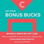 [NSW] Spend $30, Receive $10 Gift Card @ Central Park Mall