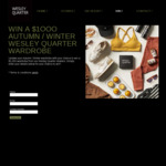 Win a $1,000 Shopping Spree at Wesley Quarter in Perth from Wesley Quarter [WA Residents]