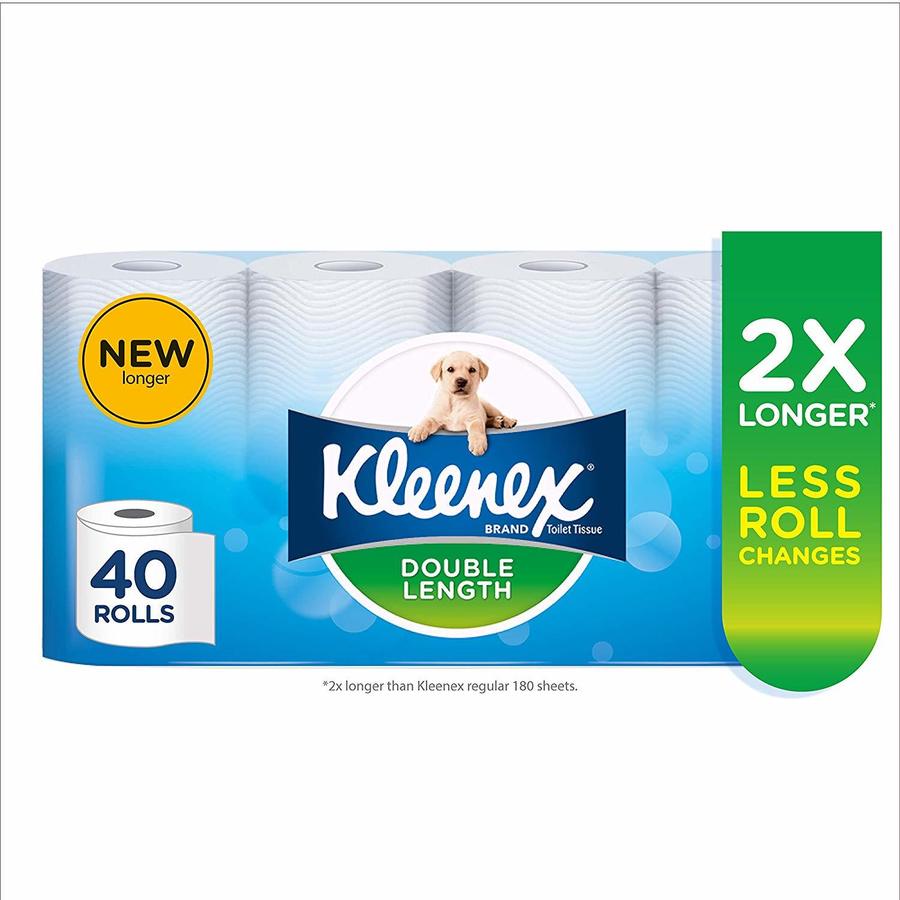 [Amazon Prime] Kleenex Double Length Toilet Tissue 40 Rolls 29.99 Shipped Amazon AU OzBargain