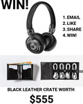 Win a Headphone/Wallet/Cord & Plug Rollup Prize Pack Worth $555 from Gallantoro