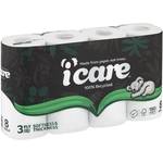 iCare 100% Recycled Toilet Paper 8pk $3.50 (save $3.50) @ Woolworths