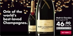Möet & Chandon Champagne Offer - $46.90 in any six! Buy online or in store at Dan Murphy's.