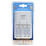 Sanyo Eneloop Charger + 4x AA 2000mah Batteries, 1000 Cycle - $18.90 + Free Postage