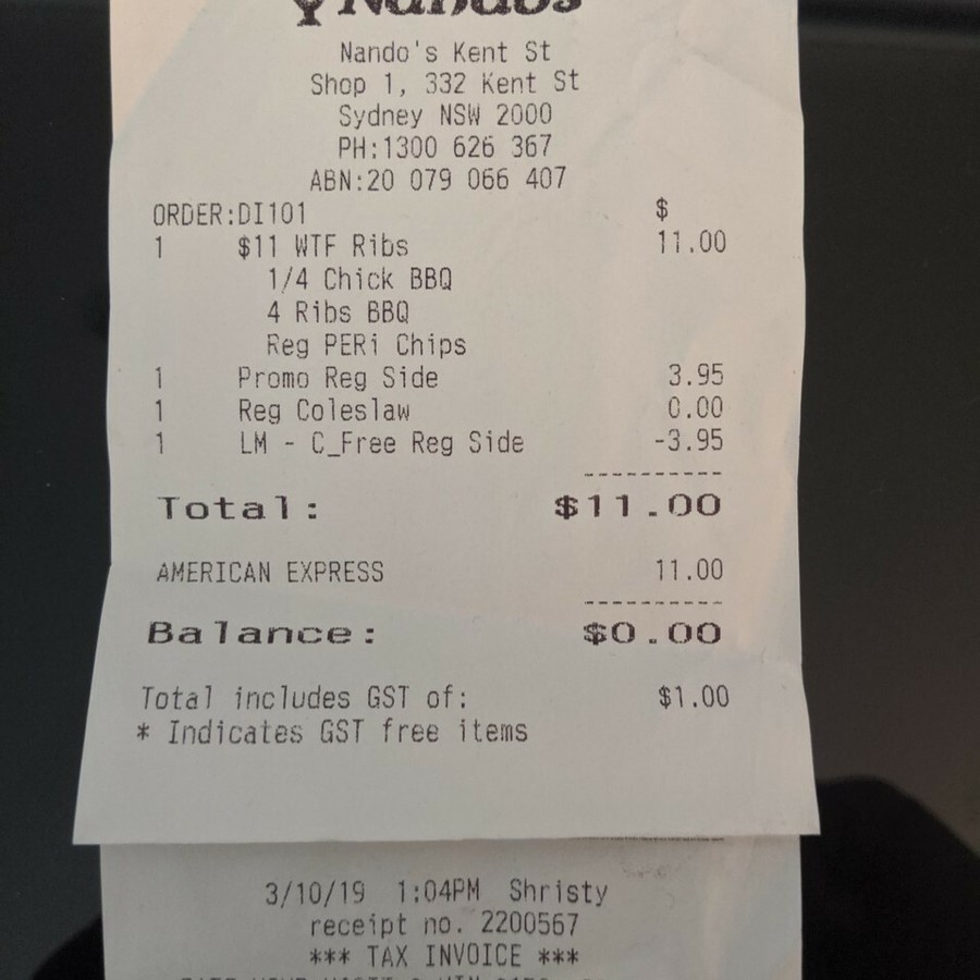 [PERi Perks] Stacking Offers: Free Regular Side + WTF Offer - $11 for 1 ...