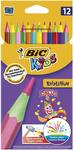 BIC Kids Evolution Circus Colouring Pencils - Assorted Colours, Pack of 12 $1.96 + Delivery (Free with Prime) @ Amazon AU