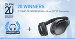 Win 1 of 20 Pairs of Bose QC35 Wireless Headphones II from Digitally Imported Inc