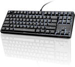 Velocifire TKL02 Wired 87 Keys Backlit Mechanical Keyboard (Content Brown) US $37 Delivered (AU $53) @ Velocifire