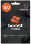 Boost Prepaid $130 Delivered (Was $150) | 12 Months Expiry | 80GB Data | Unlimited Talk & Text | Overseas* | @ Southern Telecom
