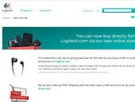Logitech.com Online Store Special: Free UE200 with $50 Purchase; Free P&H on ALL Orders over $80