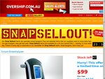 Smart Breathalyser - up to 0.2%, certified to Australian Standards $99 + $7.95 p/h save $136