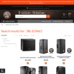 JBL EON 615 $699, EON 612 $649 with Free Covers Included and Free Shipping to Major Capitols @ Derringers