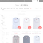 Click Frenzy Four Shirts for $100 @ Van Heusen