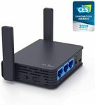 GL.inet GL-AR750S-EXT (Slate) Micro/Travel Router $83.71 Delivered @ Amazon AU