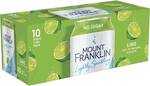 Mount Franklin Lightly Sparkling Lime/Raspberry 10x375ml $7.90 @Woolworths