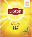 Lipton Quality Black Tea 100 Pk $2.50 @ Woolworths