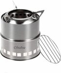 Ohuhu Camping Stove/Backpacking Stove $21.24 + Delivery ($0 with Prime/ $39 Spend) @ Ohuhu AU Amazon AU