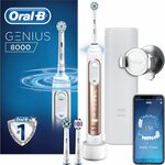 [Prime] Oral-B Genius 8000 3 Brush Heads, Travel Case, 2 Pin “UK” Plug for $113.27 Delivered @ Amazon UK via Amazon AU