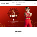 50% off Women's Activewear + Free Shipping over $50 @ Wrapdrive