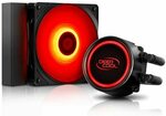 DEEPCOOL GAMMAXX L120T RED AIO Liquid Cooler, Red LED $54.39 Delivered @ DEEPCOOL Amazon AU