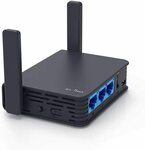 GL.iNet GL-AR750S-Ext (Slate) Gigabit Travel AC VPN Router $69.90 Delivered @ GL.iNet via Amazon AU