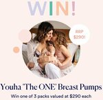 Win 1 of 3 Youha 'The ONE' Breast Pumps worth $290 from One Fine Baby