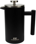 30% off 800ml Matte Black Stainless Steel French Press / Plunger $48.30 + Delivery @ Georges Coffee