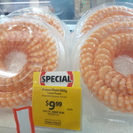 [ACT] Coles Deli Thawed Cooked Prawn Plate Large 500g - $9.99 @ Coles Manuka
