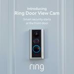 [Prime] Ring Door View Cam – Smart Video Doorbell $89, Ring Video Doorbell Wired (2021 Release) $80.65 Delivered @ Amazon AU