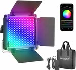 Neewer 660 RGB LED Light with App Control $129.30 (Was $179.99) Delivered @ Peak Catch Amazon AU