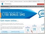 Telstra Prepaid Recharge Online for Bonus SMS and/or Cap Credit