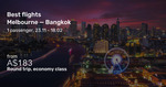 Bangkok, Thailand from $307 Return from MEL, $342 Return from Sydney with Scoot Airlines (13 Nov to 28 Feb) @ Beat That Flight