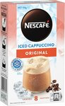 Nescafé Iced Cappuccino Coffee Sachets 32 Pack, 4 x 8 Pack $14 (Was $28) + Delivery ($0 with Prime/ $39 Spend) @ Amazon AU