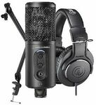 Audio Technica Content Creator Pack $179 (Was $291) + Delivery ($0 in-Store/ C&C/ to Metro) @ Officeworks