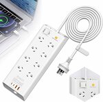 HEYMIX Powerboard 8 Outlets with 65W USB-C PD PPS Charging $47.24 Delivered @ HEYMIX Amazon AU