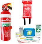 Fire Extinguisher, First Aid Kit with Fire Blanket $59 (Was $79) + Delivery ($0 to Major Cities) @ Topto