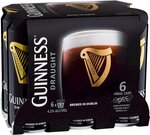 Guinness Draught Can 440mL 6-Pack $14.70 + Delivery ($0 C&C/ in-Store/ $100 Order) @ Liquorland