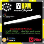 2 X HPM LED Diffused Linear Vega Ceiling Batten Cool White $89 ($79 Pay by Card) Delivered @ coffeeelisa eBay