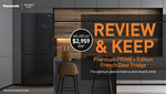 Win a Panasonic PRIME+ Edition 500L Refrigerator Worth $2,959 from Panasonic (Review & Keep)