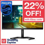 Philips 24" IPS FHD 165Hz 1ms FreeSync Monitor $191.20 ($186.42 with eBay Plus) Delivered @ Shopping Express Clearance eBay