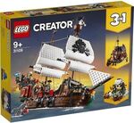 LEGO Creator Pirate Ship 31109 $80.20 + Delivery (Free with eBay Plus) @ BIG W eBay