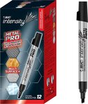 BIC Intensity Permanent Metal Pro Marker - 12-Pack $9 + Delivery ($0 with Prime/ $39 Spend) @ Amazon AU