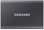 Samsung T7 Portable SSD Drive 500GB Grey $79 + Delivery ($0 in-Store/ C&C/ to Metro) @ Officeworks